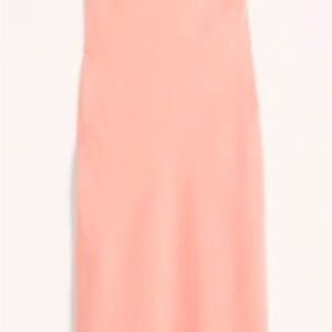 Abercrombie & Fitch Coral Midi Dress